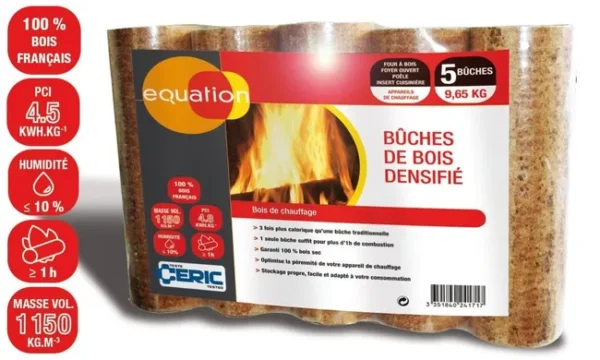Palette bois densifié EQUATION 5 x 104 – Image 2