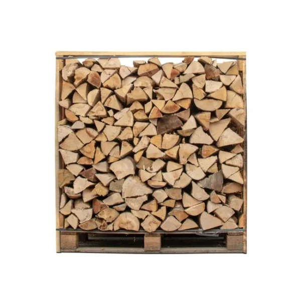 Box 1,50 stères de 30cm bois de chauffage - palette de bois coupé fendu de 1,05m3 – Image 4