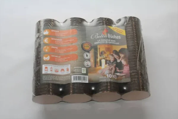Palette bois densifié BELLES BUCHES 4 x 96 – Image 2