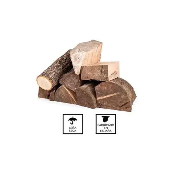 40 kg de chêne. Idéaux pour les cheminées, les chaudières, les poêles et les feux durables en général. Bois de chauffage – Image 2