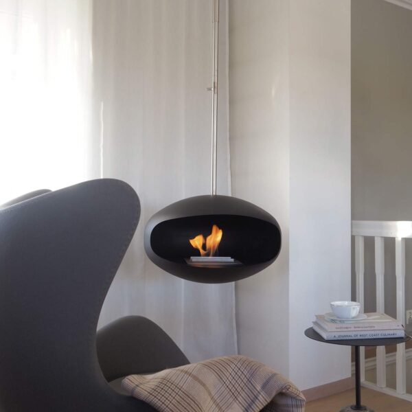 Cheminée bio éthanol suspendue Cocoon Fires Aeris – Image 2