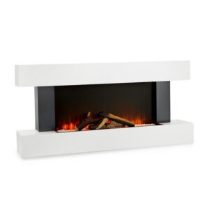 Klarstein cheminée électrique radiateur soufflant 2000W télécommande
