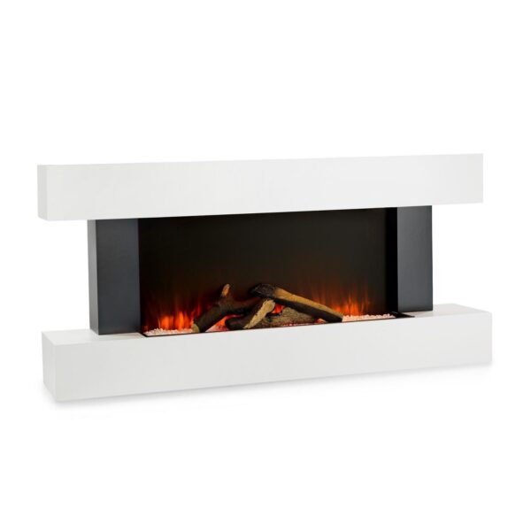 Klarstein cheminée électrique radiateur soufflant 2000W télécommande